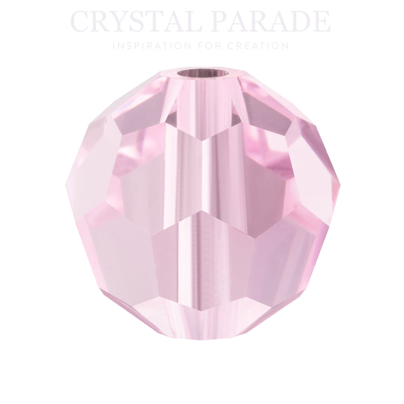 Preciosa Round Bead - Pink Sapphire