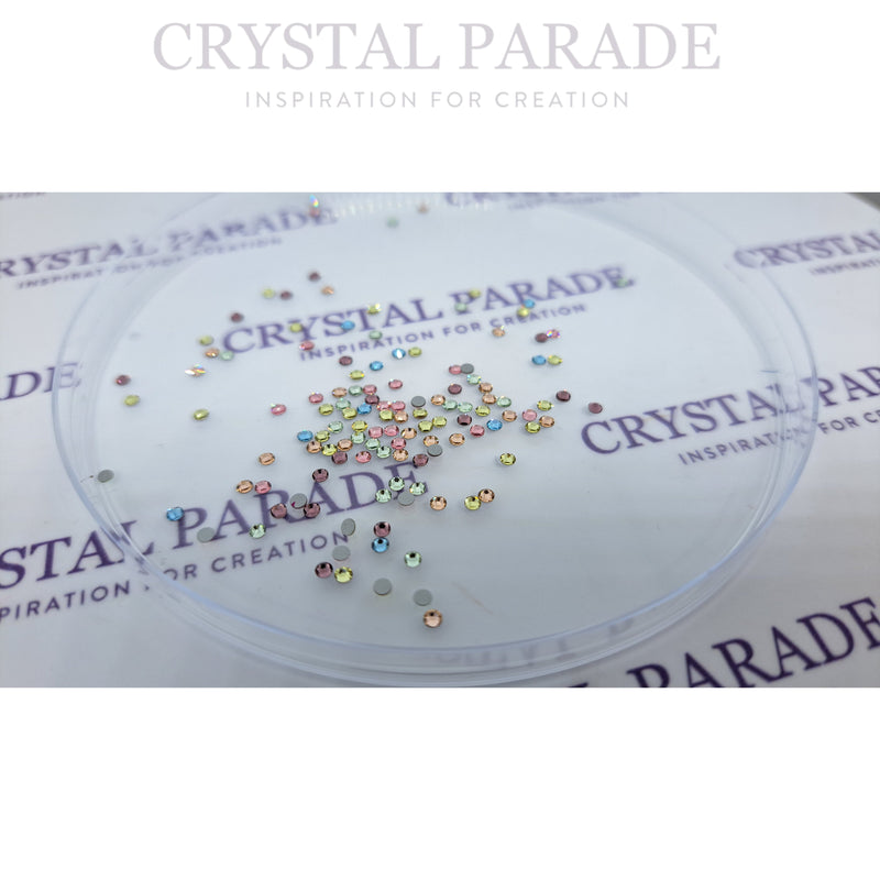 Preciosa SS5 (1.8mm) No Hot Fix Crystals - Pack of 100 Sherbet Mix