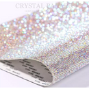 Self Adhesive Rhinestone Sheet SS8 (2.7mm) AB Crystal - 24cm x 39cm