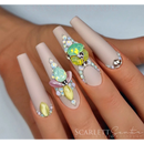 Swarovski and Preciosa 3D Mix x100 - French Fancy