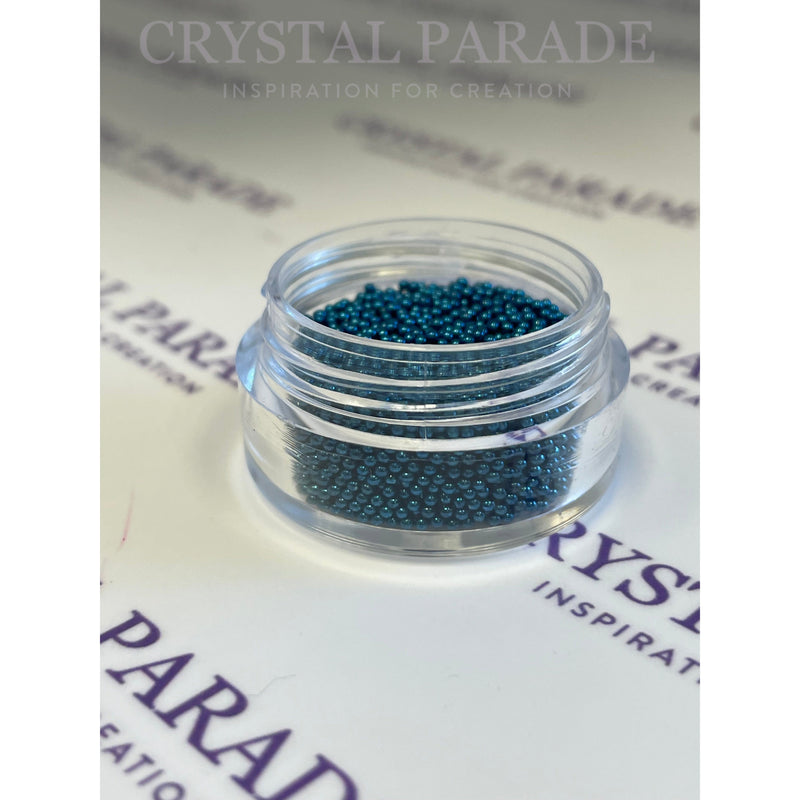 Caviar Beads 5g in handy storage pot - Teal
