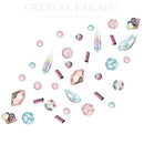 Preciosa 3D Crystal Mix - Pack of 100 Alice's Big Adventure Including AB Raindrops