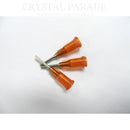 Amber Syringe Tip 15G Pack of 3
