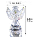 SECONDS Crystal Glass Angel in memory of Figurine Ornament