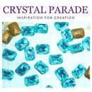Preciosa Pointy Back Octagon - Aquamarine