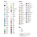 Preciosa Sample Card - Beads