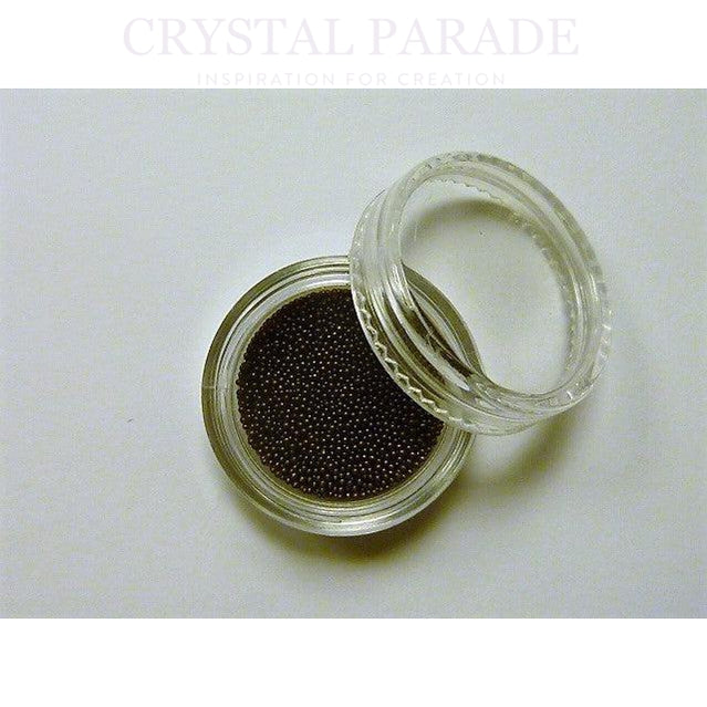 Mini Caviar Beads 5g in handy storage pot - Black
