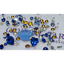 Swarovski and Preciosa Bumper Mix x150 - Blue Christmas