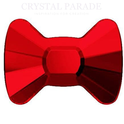 Zodiac Crystal Bow Shape 6 x 10mm Light Siam Pack of 20