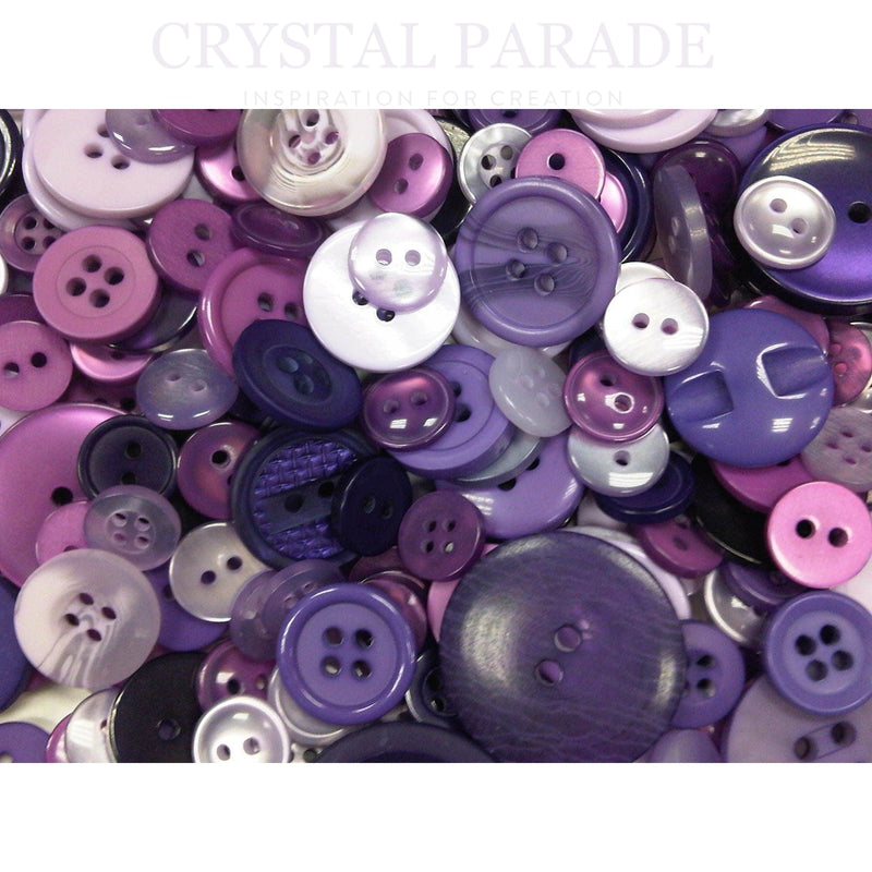 Buttons - Purple Rain Mix 30g