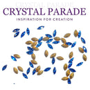 Swarovski 4200 Fancy Navette 8x4mm - Pack of 12 Capri Blue