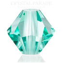 Preciosa Bicone Bead Caribbean Sea