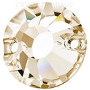 Preciosa Chaton Rose Sew On Stone - Honey