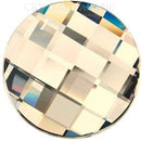 Preciosa Maxima Hotfix Circle Chessboard - Honey