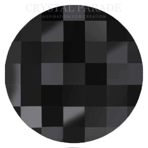 Preciosa Maxima Hotfix Circle Chessboard - Jet