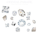 Preciosa 3D Crystal Mix Pack of 100 - Clear