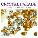 Preciosa Pointy Back Oval - Clear