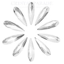 Swarovski 6 x 1.7mm Non Hot Fix Raindrop - Clear