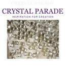 Swarovski 2090/4 Round Cabochon 8mm Pack of 12 - Clear Unfoiled