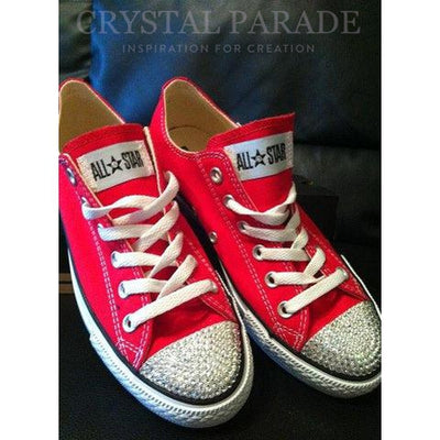 Converse Boot Trainer Bling Kit Adult Size 7 with Zodiac Crystals