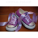 Converse Boot/Trainer `Bling` Kit, Infant Size 2 - 5 with Preciosa Crystals