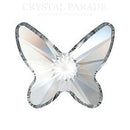 Zodiac Butterfly Shape 5mm Clear - Pack of 20