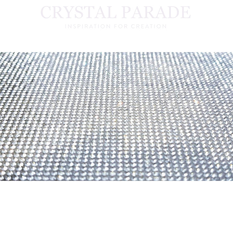 Self Adhesive Rhinestone Sheet SS8 (2.7mm) Clear Crystal - 24cm x 10 meters