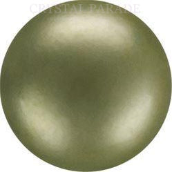 Preciosa Round Pearl Dark Green