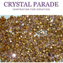 Swarovski 4401 Fancy Square 4mm - Pack of 12 Light Peach