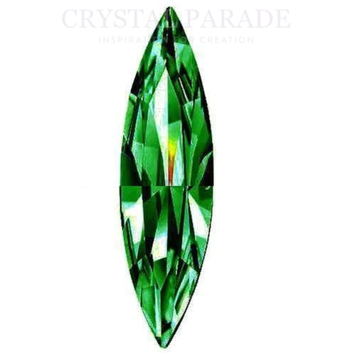 Preciosa Fancy Slim Navette - Emerald