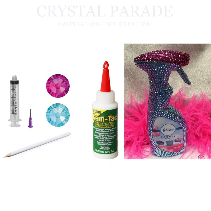 Febreze Bottle Bling Kit with Zodiac Crystals