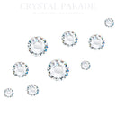 Preciosa Non Hotfix Crystals Mixed Sizes - Pack of 200 Clear