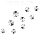 Preciosa No Hot Fix Crystals Mixed Sizes - Pack of 200 Chrome