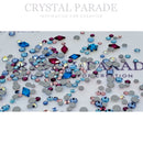 Preciosa No Hot Fix Crystals Mixed Sizes - Pack of 200 Frozen Mix Including Zodiac Shapes