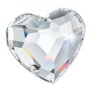 Preciosa Maxima Non Hotfix Heart Clear