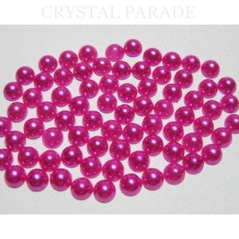 Zodiac Flatback Pearls - Magenta