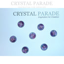 Czech Preciosa Vintage Glass Cabochon. Floral. 14mm. Various Colours.