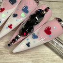 Swarovski & Preciosa Crystal Mix Pack of 100 - Anti-Valentine