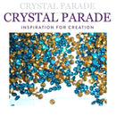 Preciosa Pointy Back Round Chaton - Various Sizes - Indicolite