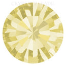 Preciosa Maxima Foiled Pointy Back Chaton - SS39 (8mm) - Jonquil