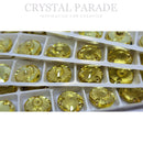 Limited Edition - Zodiac Rivoli Sew on Stone - Jonquil