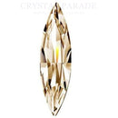 Preciosa Fancy Slim Navette - Light Colorado Topaz