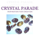 Preciosa Pointy Back Oval - Light Amethyst