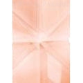 Coffin Chandelier Crystals - Light Orange