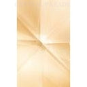 Rosette Chandelier Crystals - Light Tawny