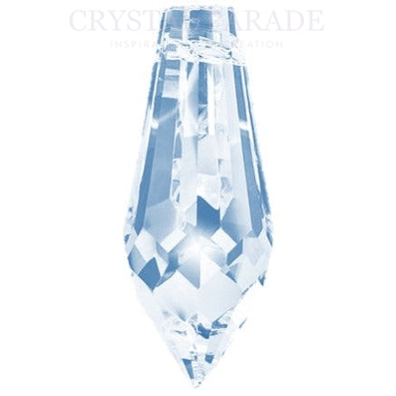Drop Chandelier Crystals - Light Blue