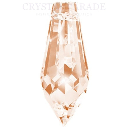 Drop Chandelier Crystals - Light Orange