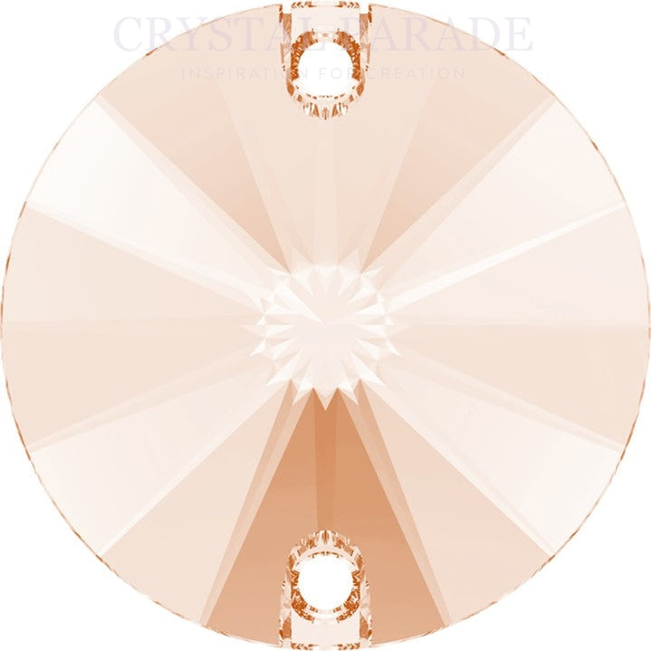 DISCONTINUED - Zodiac Rivoli Sew on Stone - Light Peach