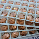 Limited Edition - Zodiac Rivoli Sew on Stone - Light Peach