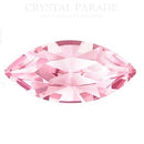 Preciosa Fancy Navette Maxima - Light Rose